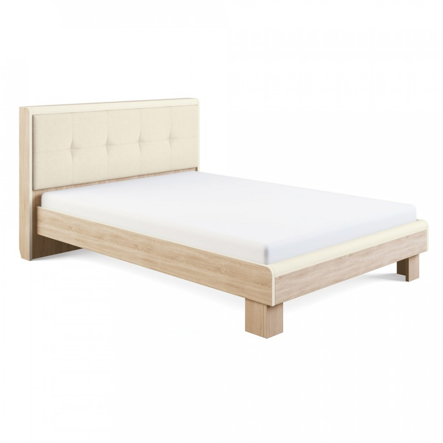Кровать с мягкой спинкой 1,6 Оливия (модуль 2.2)