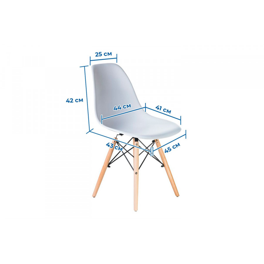 Комплект стульев для кухни Eames