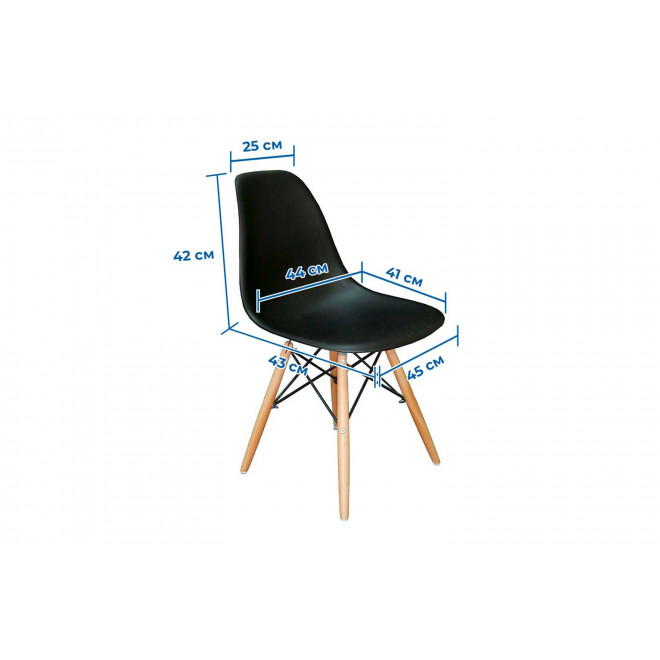 Комплект стульев для кухни Eames